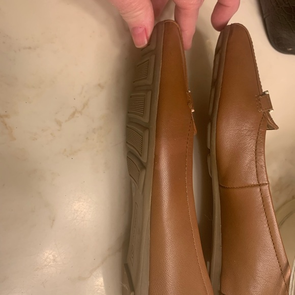 Giani Bernini Tan Leather Loafers - Picture 9 of 10